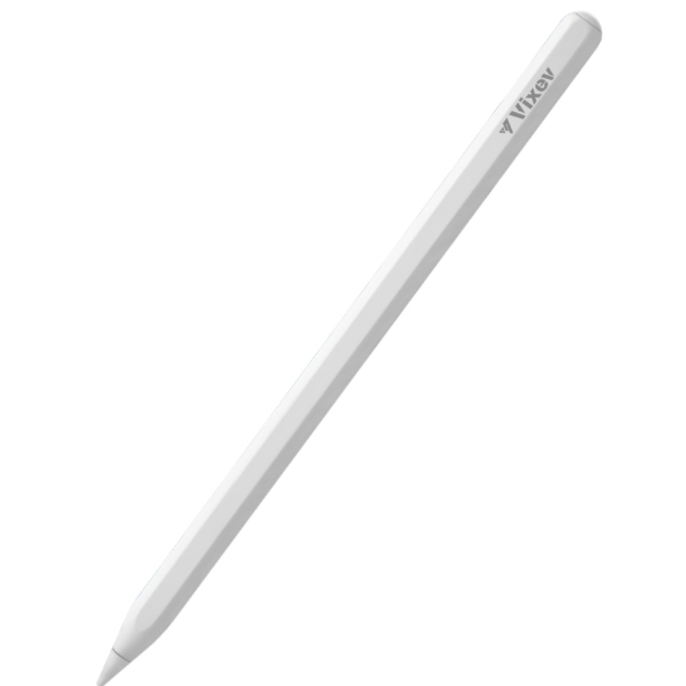 88adac49264d7d161c37c96183cb2b49 Stylus iPad Pen, Functii Multiple: Inclinare, Respingere Palma, Magnetic, Incarcare Wireless Alb - imagine 1