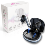 Casti Wireless VIXEV, Bluetooth 5.2, Earbuds Fara Fir, Microfon Dual, Apel HD, Eliminare Zgomot Ambiental ANC, Negru - imagine 3