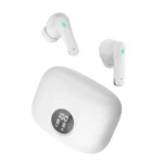 Casti Wireless VIXEV, Bluetooth 5.3, Earbuds Fara Fir, Microfon, Apel HD, Eliminare Zgomot Ambiental ,ANC, Alb - imagine 2