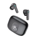 Casti Wireless VIXEV, Bluetooth 5.3, Earbuds Fara Fir, Microfon, Apel HD, Eliminare Zgomot Ambiental ,ANC, Negru - imagine 2