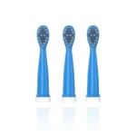 Rezerve Periute de Dinti Electrice pentru Copii cu Perii DuPont Moi si Capete Interschimbabile, Albastre - imagine 2